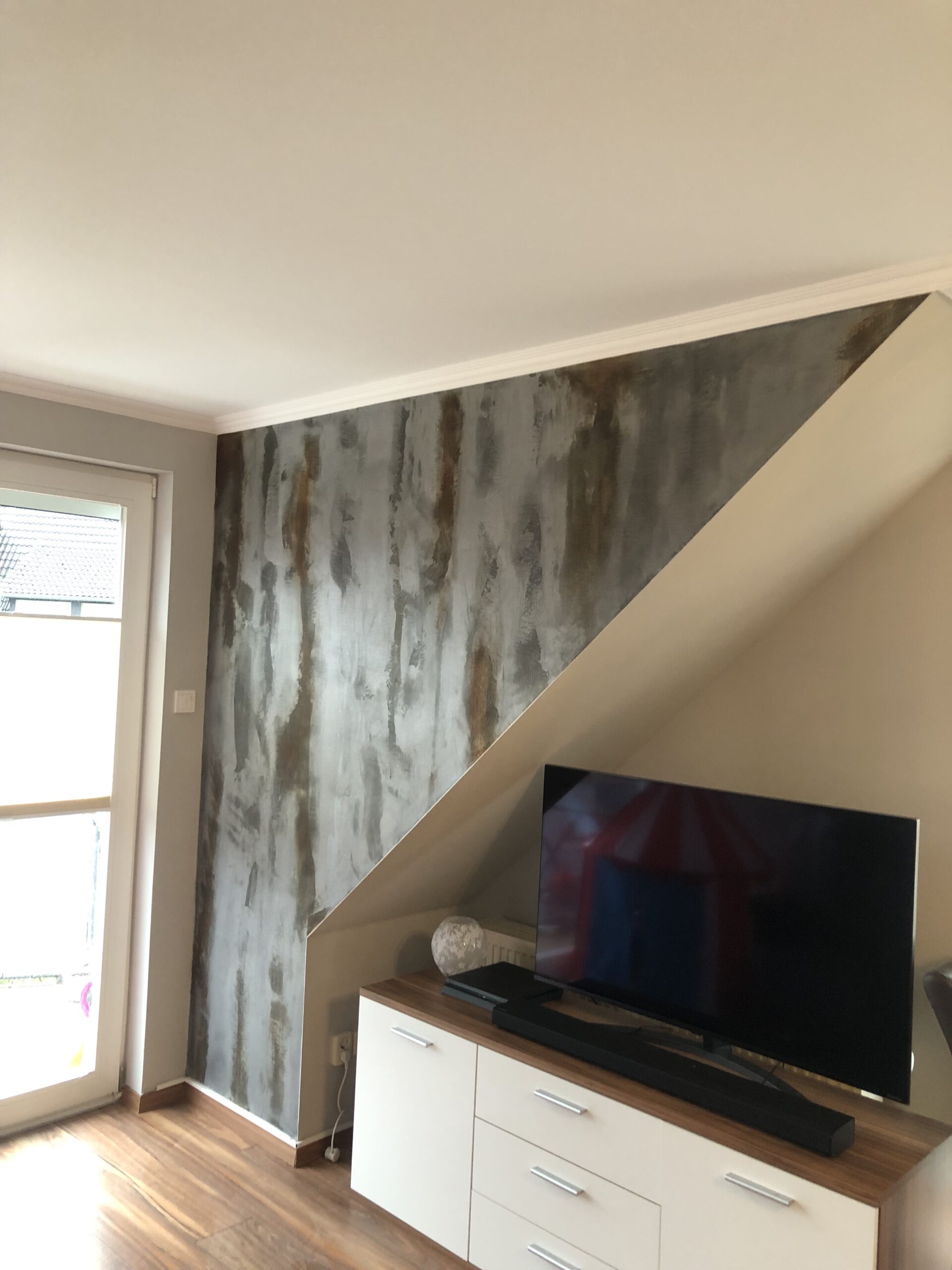 IMG 3874 scaled - Maler in Rostock Ronny Rohde - fugenloses Bad Rostock, Wandgestaltung Rostock